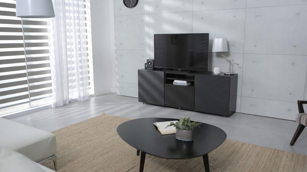 Quel meuble TV design pour quel style de salon ?